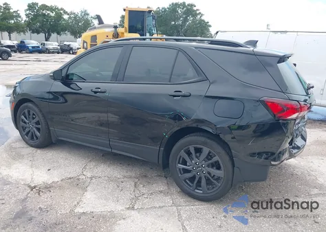 2024 Chevrolet Equinox Fwd Rs из США, поврежденный, VIN 3GNAXMEG8RL208566